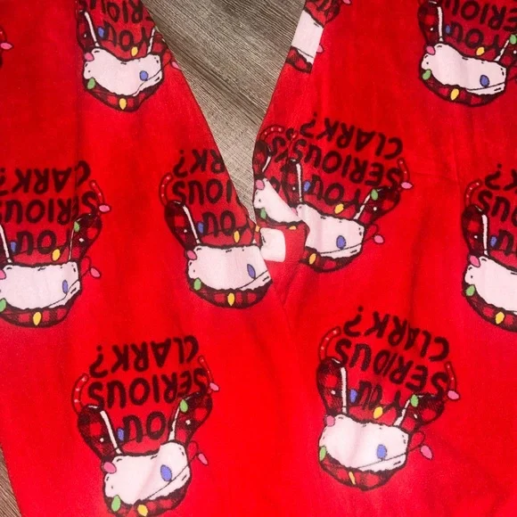 Striking Red Pajama Bottoms for Ultimate Relaxation - Picture 3 of 5